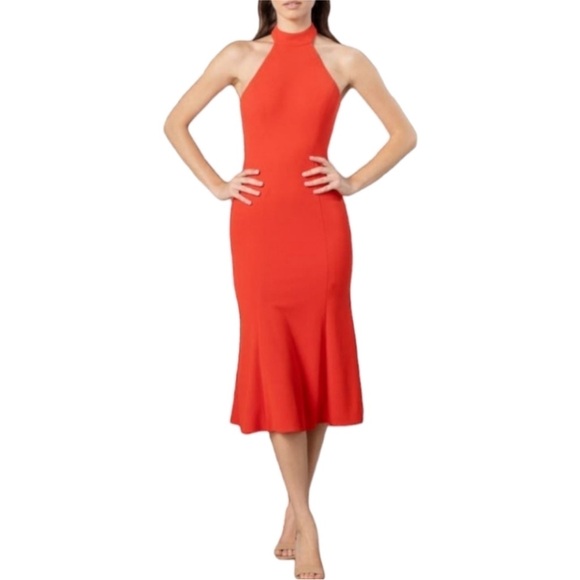 NWT: Dress the Population Halter-neck Dress - Picture 2 of 13